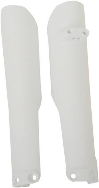 Acerbis - 2470680002 - Lower Fork Covers for Inverted Forks - White