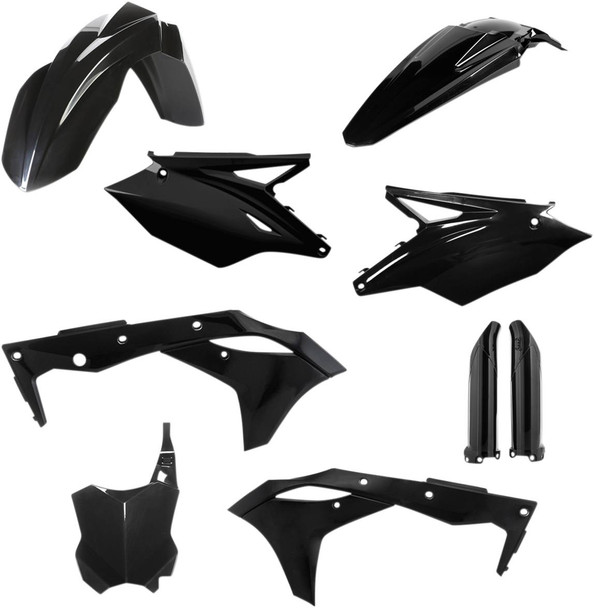 Acerbis - 2685820001 - Full Body Kit - Black - Kawasaki - KX '18-'20