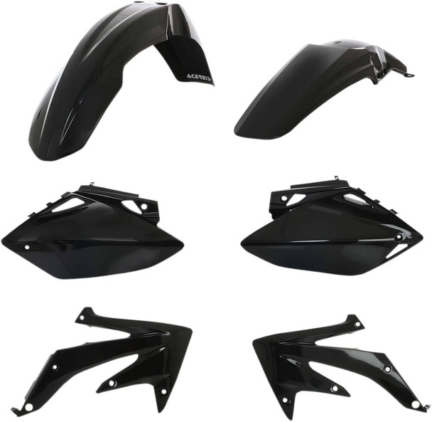 Acerbis - 2071100001 - Standard Body Kit - Black - CRF450R '05-'06