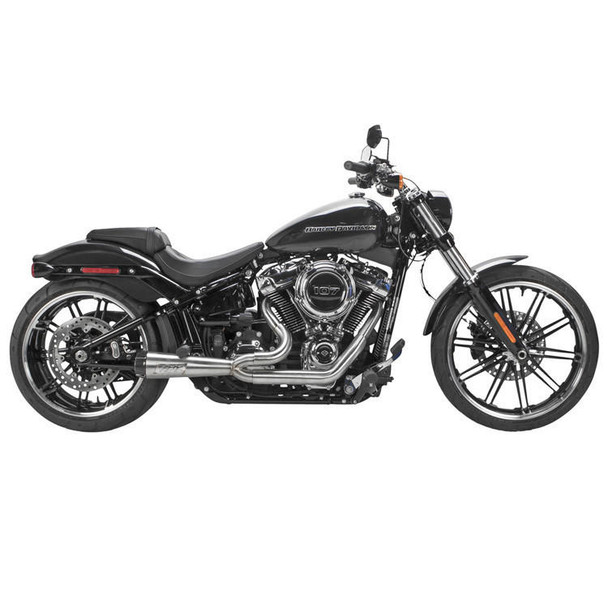 Two Brothers Racing - Comp-S 2-1 Exhaust System fits '18-Up M8 Softail FXBB/FB/LR, FLDE/SL Models
