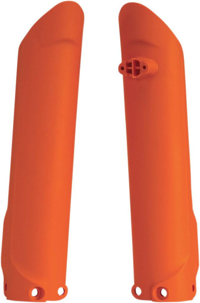 Acerbis - 2401260237 - Lower Fork Covers for Inverted Forks - Orange