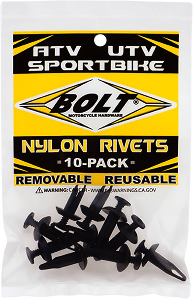 Bolt - 2005-6SCRW - Screw Rivet - M6 - 10 Pack