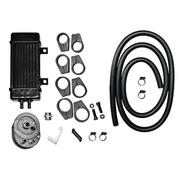 Jagg - Vertical Front Mount 10-Row Wideline Oil Cooler System