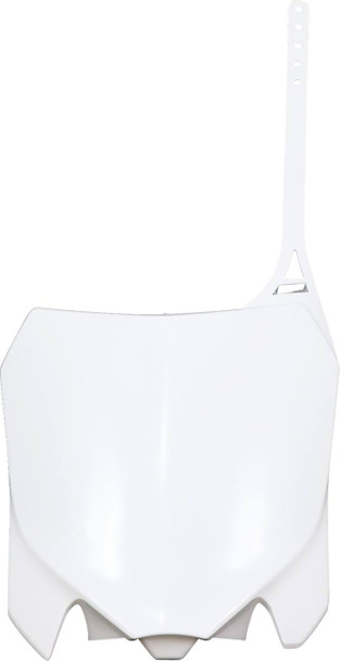 Acerbis - 2314360002 - Front Number Plate - White