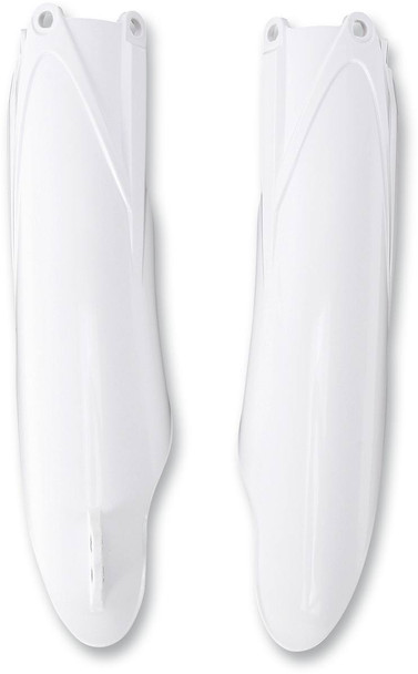 Acerbis - 2171840002 - Fork Covers - Lower - White - Yamaha