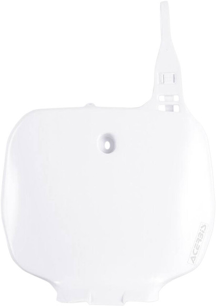 Acerbis - 2042370002 - Front Number Plate - White