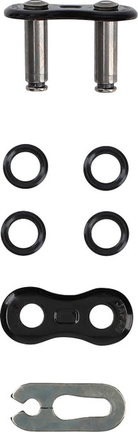Ek - 520RV3D-SKJK - 520 RV3D - Connecting Link - Semi Press - Black