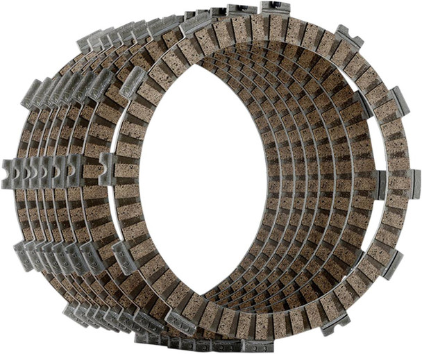 Hinson Racing - FP058-8-001 - Clutch Plate Kit - Fiber - Kawasaki