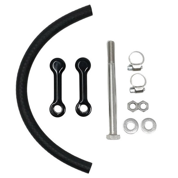 DK Custom Products - 2" Billet Tank Lift Kit W/ Powder Coat Finish fits '99-'17 Softail Models