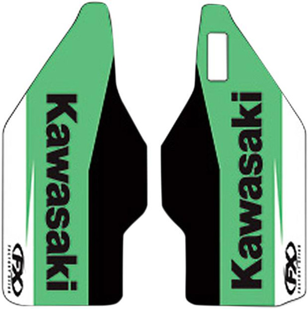 Factory Effex - 19-40116 - Fork Guard Graphic - Kawasaki KX