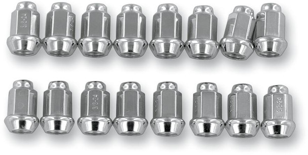 Itp - ALUG13BX - Lug Nuts - 60° Tapered - Chrome - 3/8"-24 - 16 Pack