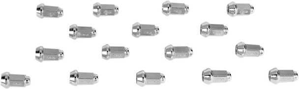 Itp - ALUG14BX - Lug Nuts - 60° Tapered - Chrome - 10 mm x 1.25" - 16 Pack