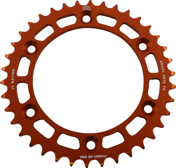Jt Sprockets - JTA897.38ORG - Rear Sprocket - Orange - 38 Tooth
