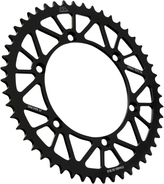 Jt Sprockets - JTA460.50BLK - Rear Sprocket - Kawasaki - Black - 50 Tooth