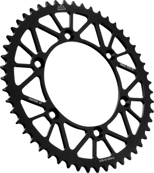 Jt Sprockets - JTA251.51BLK - Rear Sprocket - Black - 51 Tooth - Yamaha
