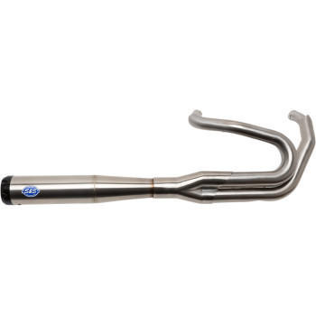 S&S Cycle - Superstreet 2-Into-1 50 State Exhaust System fits '18-'24 FXBB/​FXLR/​FLSL/​FXFB/​FLDE/​FLSB/​FLHC/​FXST Models
