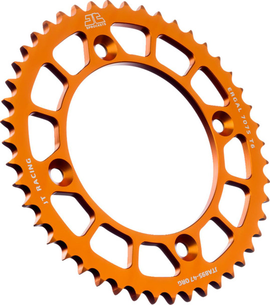 Jt Sprockets - JTA895.47ORG - Rear Sprocket - Orange - 47 Tooth - KTM