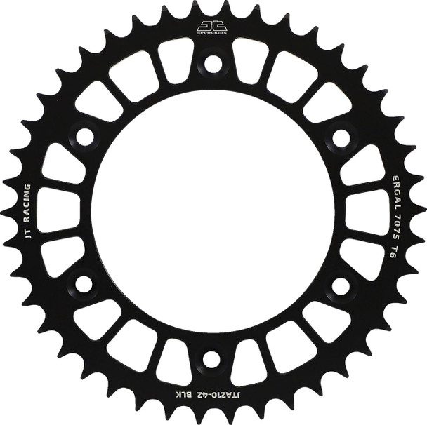 Jt Sprockets - JTA210.42BLK - Rear Sprocket - Honda - Black - 42 Tooth