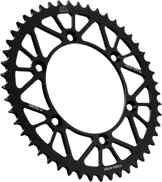 Jt Sprockets - JTA808.49BLK - Rear Sprocket - Suzuki - Black - 49-Tooth