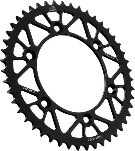 Jt Sprockets - JTA897.47BLK - Rear Sprocket - Black - 47-Tooth