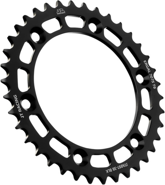 Jt Sprockets - JTA897.38BLK - Rear Sprocket - Black - 38-Tooth