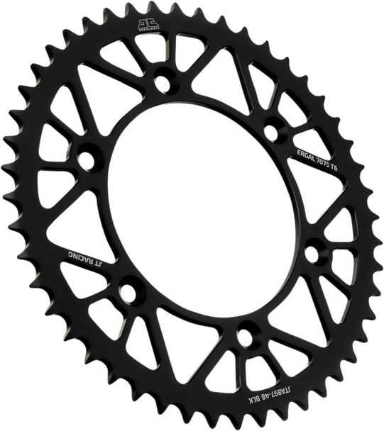 Jt Sprockets - JTA897.48BLK - Rear Sprocket - Black - 48-Tooth