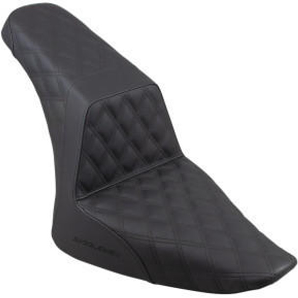 Saddlemen Seats Saddlemen - Step Up Full Lattice Stitch Seat - fits '12-'17 FLS, '11-'13 FXS Models 