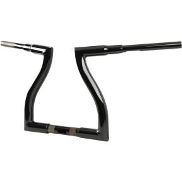 LA Choppers - 1½" Gloss Black Thresher Handlebars fits '15-'20 FLTRX/FTRU/FLTRK and '18-'20 FLHRXS Models (12" Rise)