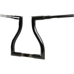 LA Choppers - 1½" Gloss Black Thresher Handlebars fits '15-'20 FLTRX/FTRU/FLTRK and '18-'20 FLHRXS Models (14" Rise)