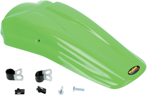 Maier - 145413 - MX Style Rear Fender - Green - KLX 250/300 R
