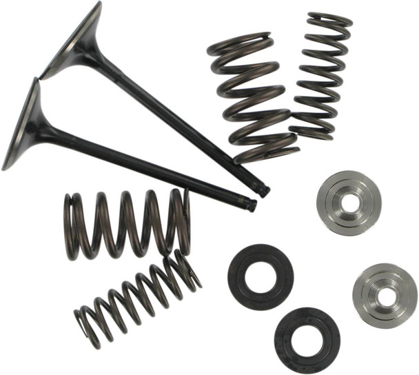 Kibblewhite - 40-40350 - Valve and Spring Kit - 0.445" Lift - Kawasaki KX250F '03-'16