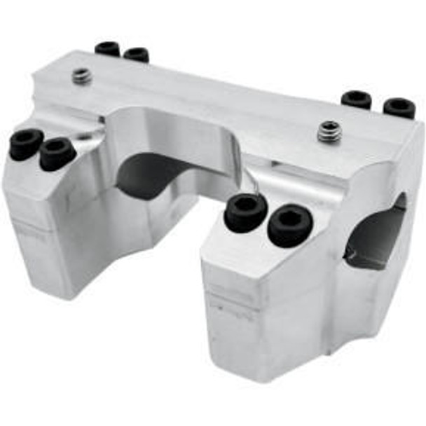 LA Choppers - Handlebar Clamp Set for 1" Handlebars W/ 1" Dia. Clamping Area fits '08-'15 FLHT & '08-'13 FLTR Models