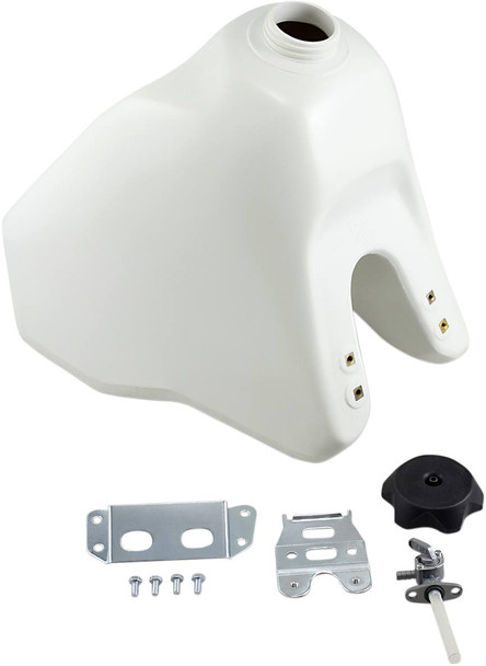 Ims Products Inc. - 115514-W1 - Large-Capacity Gas Tank - White - Suzuki - 3.5 Gallon