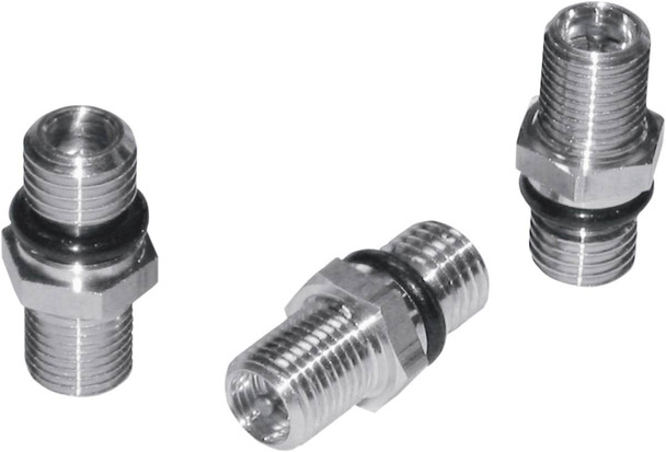 Kyb - 120130000101 - Shock Air Valve Complete with O-Ring - Rear - Chrome