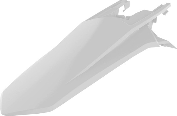 Polisport - 8554700002 - Fender - Rear - White - SX 85