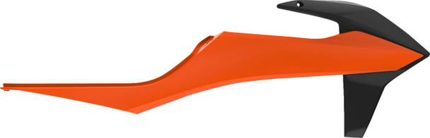 Polisport - 8422100011 - Radiator Cover - Orange/Black - KTM