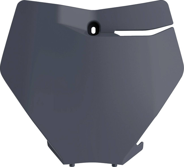 Polisport - 8666400007 - Number Plate - Gray - KTM SX/SXF