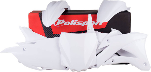 Polisport - 90633 - Body Kit - Complete - White - KX 85