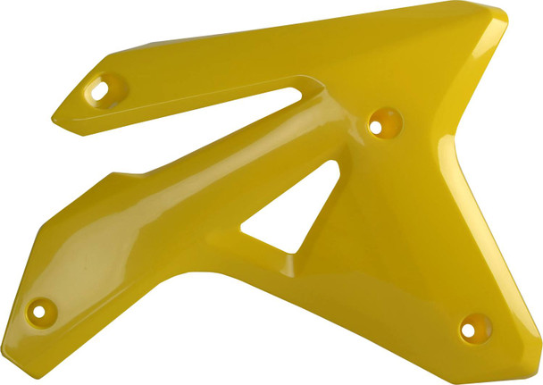 Polisport - 8428500001 - Radiator Cover - '01 RM Yellow - RMZ 450