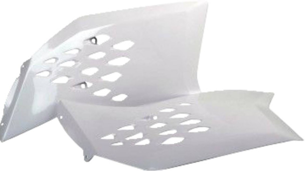 Polisport - 8428200084 - Radiator Cover - White - KTM