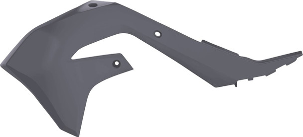 Polisport - 8423400004 - Radiator Cover - Gray - KX 450F