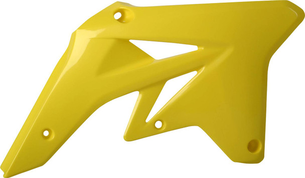Polisport - 8428400001 - Radiator Cover - '01 RM Yellow - RMZ 250