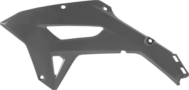 Polisport - 8476000004 - Radiator Cover - Gray - CRF 450RX
