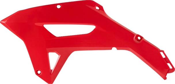 Polisport - 8476000001 - Radiator Cover - '04 OEM Red - CRF 250/450 RX