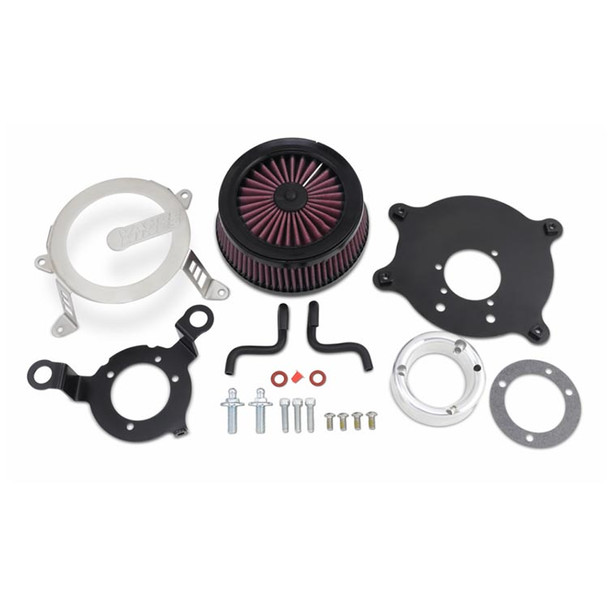 Vance & Hines - Cage Fighter Air Intake Kit fits '01-'17 Twin Cam W/ Delphi EFI, '99-'06 Twin Cam Models W/ CV Carb - Cable Throttle