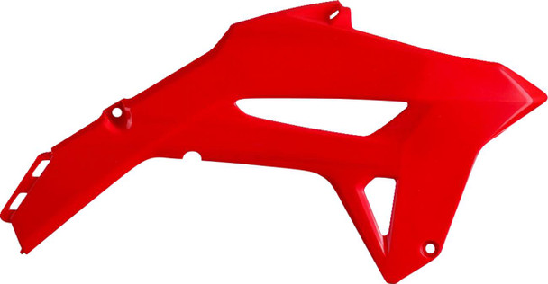 Polisport - 8474900001 - Radiator Cover - '04 OEM Red - CRF 250R/450R