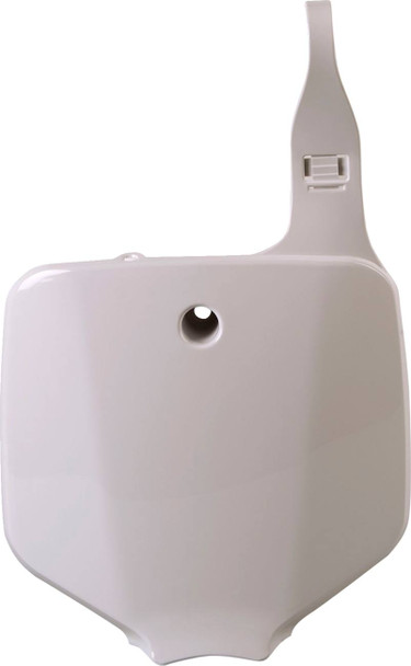 Polisport - 8661500010 - Number Plate - OEM White - Kawasaki/Suzuki