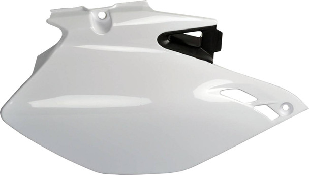 Polisport - 8604300001 - Side Panels - OEM Black/White - WRF 250/450