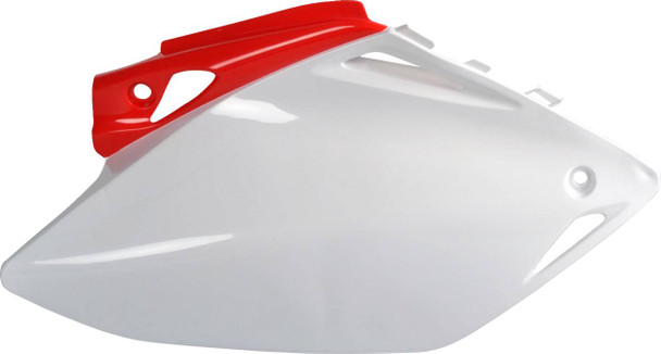 Polisport - 8603900001 - Side Panels - OEM Red/White - CRF450R