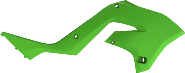 Polisport - 8425800001 - Radiator Cover - Restyle - Green - KX 125/250